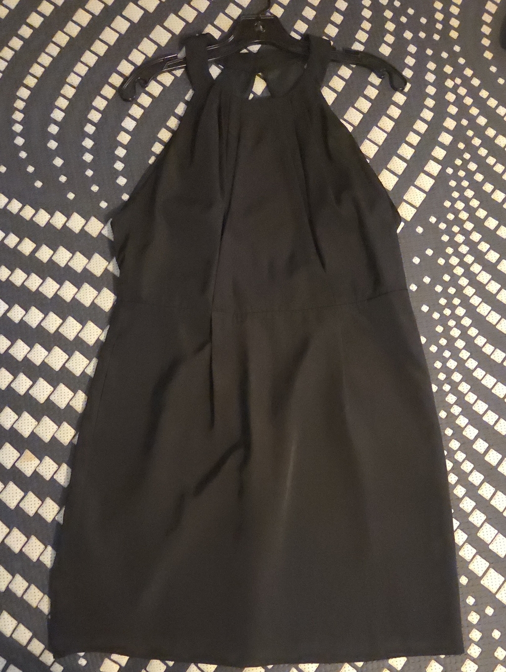 BCBGeneration Black Halter Mini Dress